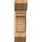 Ekena Millwork Olympic Slat Smooth Bracket w/ Offset Brace, Western Red Cedar, 7 1/2"W x 18"D x 26"H BKT0806X18X26OLY06SWR - alternate 2